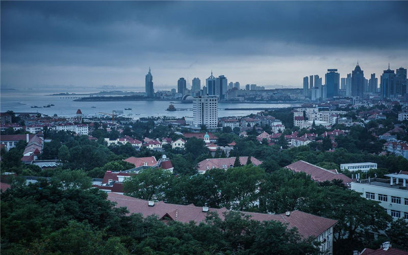 中国海洋大学校园风景